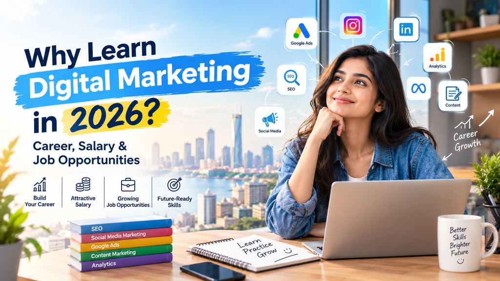 Why Learn Digital Marketing in 2026? Career, Salary & Job Opportunities